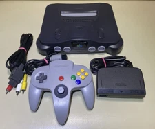 Nintendo 64 Black console Home Console  Black US version