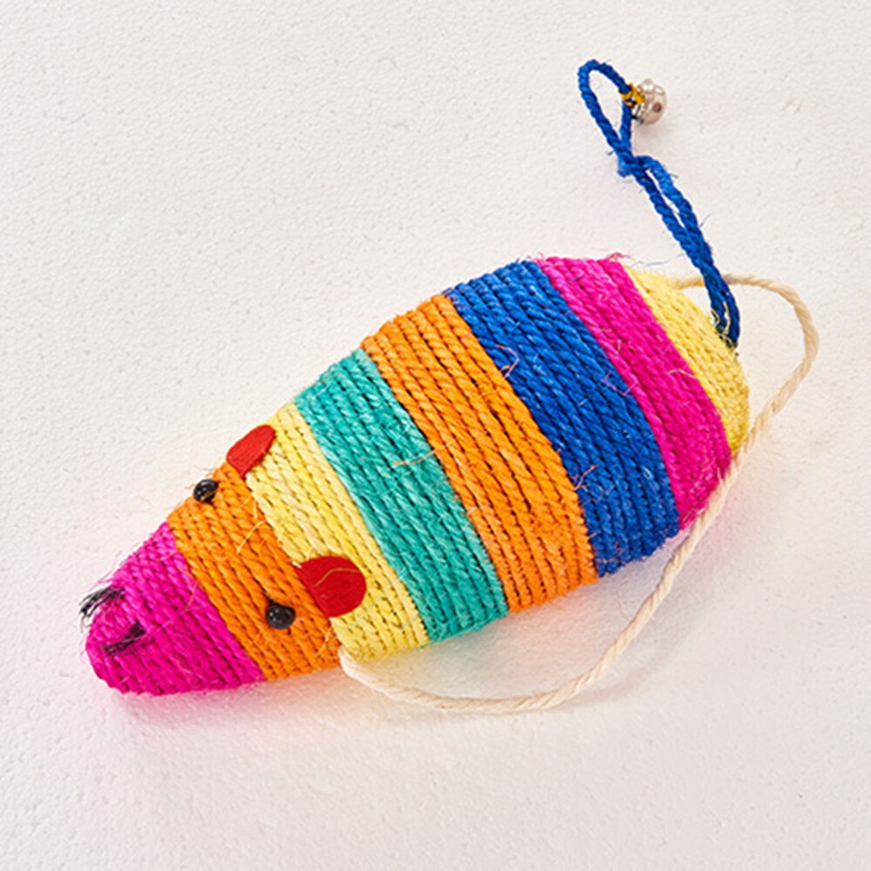 Cat Scratch Board Cat Scratching Post Kitten Scratch Toy Cat Mice Toys