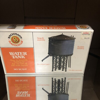 #ad #ad Bachmann Plasticville HO Scale Railroad Building Water Tank #45 2653 NIB $8.99