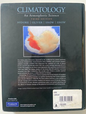 洋書 Atmospheric Science Secomd Edition Climatology : An Atmospheric Science 3rd Ed. Hardcover by John J