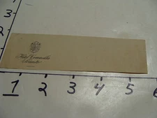 Vintage Travel Paper: HOTEL COCUMELLA LORRENTO 1920'S CUT LETTER HEAD