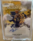 Aaron Nesmith 2025 Topps Chrome Gold Geometric Refractor SkyWrite Auto /50