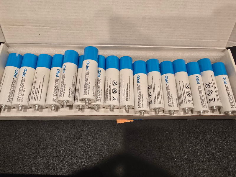 15x Hydrostik Pro Hydrogen Fuel Cell Cartridges LWH22-10L-5 NEW