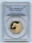 2012-S Native American Dollar Proof — photo from another recent sale