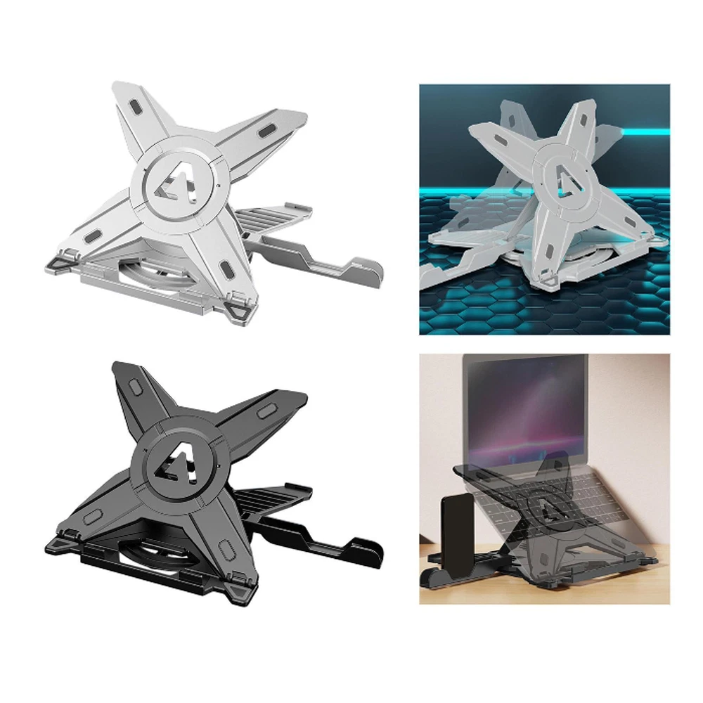 Laptop Stand Portable Sturdy Stable Ventilated Accessories Foldable Bracket