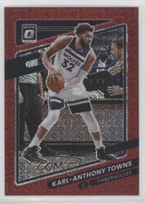 2021-22 Panini Donruss Optic Choice Red Prizm 81/88 Karl-Anthony Towns #87 10zj