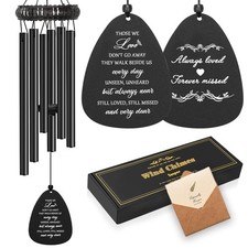 Soopau Sympathy Gifts for Loss of Loved One 30" Metal Memorial Wind Chimes Mom