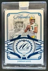 2024 Panini Flawless Jordan Love 10th Year Anniversary Aquamarine #2/2 Packers