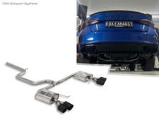  Duplex Sportauspuff-Racinganlage Skoda Octavia RS TSI Typ NX je 2x100mm