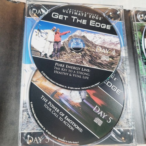 Anthony Robbins GET THE EDGE (8 CD Box Set) 7 Days To Transform Your Life - Imagen 9 de 19