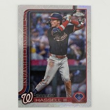 2025 Topps Chrome Update #USC154 Robert Hassell III ToppsFractors