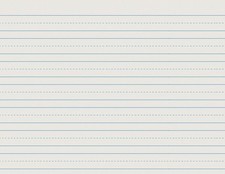 - 85350 Skip-A-Line Ruled Writing Paper, 3/4 Inch Ruled Long Way, 10-1/2 x 8 ...
