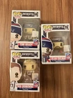 NFL Patriots Funko Pop Lot Tom Brady Gronkowski Julian Edelman Box Wear/Damaged