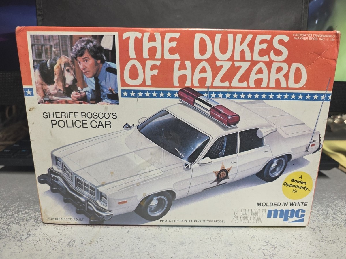 の*ぼ様 in pursuit of peace 1997 非売品 1982 MPC Dukes of Hazzard Sheriff Rosco's Police Car 1:25 Model