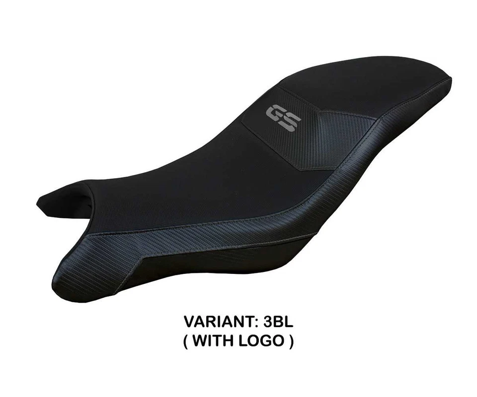 Housse de selle Thiva Noir BL + logo TPZ Italia pour BMW G 310 GS 2017 > 2026 - Photo 1/1