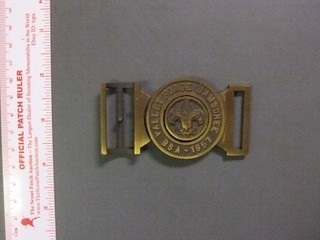 Boy Scout National Jamboree 1957 Max Silber Belt Buckle 9927PP