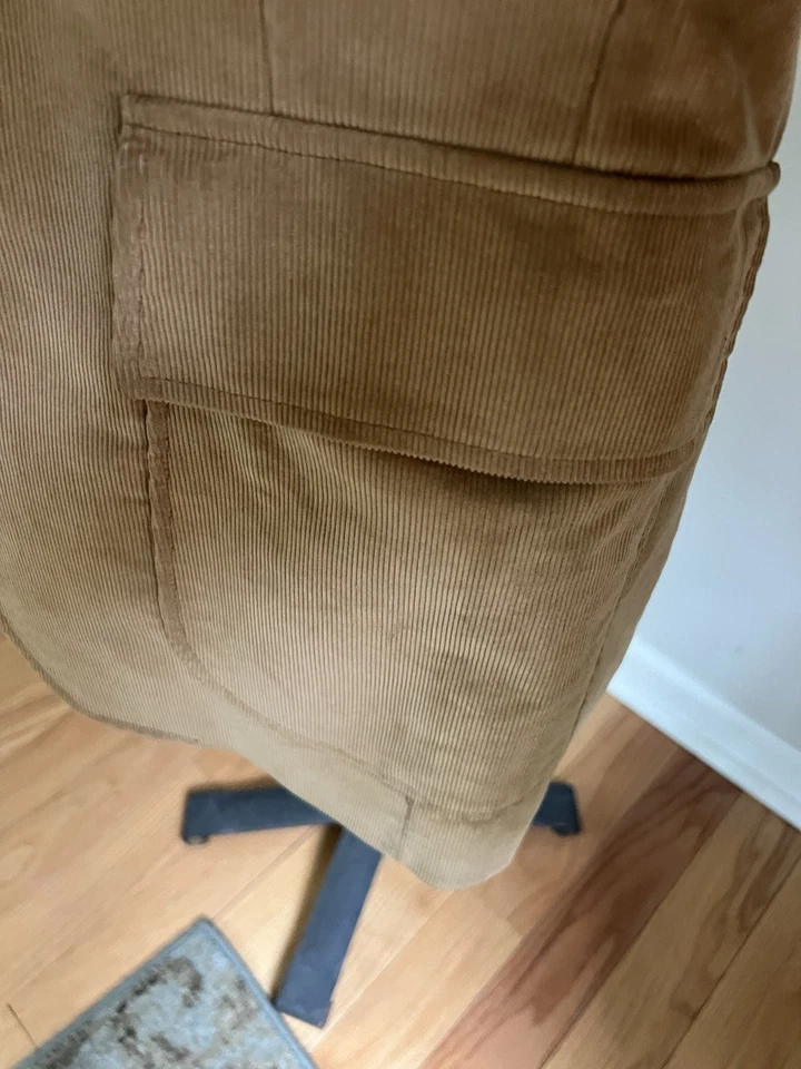 Chaqueta Blazer De Colección Años 70 Levi's Panatela Pana Talla 40L DISCO Abrigo Deportivo Tostado Foto 4 de 4