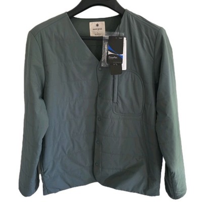 NWT $220 Men's Snow Peak Insulated Puffer Cardigan sz.L 