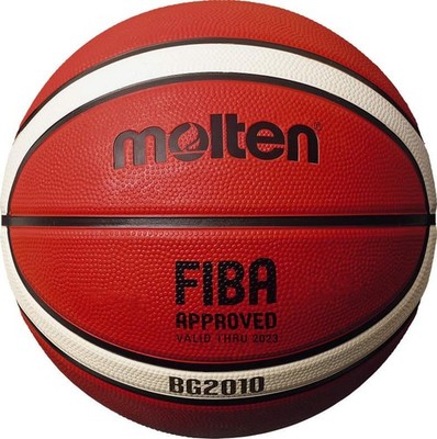 Molten 2010 Deep Channel Basketball 6 Tan/White 6 Tan/White