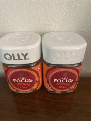 2 - Olly Laser Focus Berry Tangy Tangerine Supplement - 36 Gummies (EXP 05/2026)