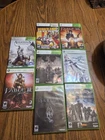 Xbox 360 Games Lot Of 8 Borderlands, Skyrim, Halo, Dragon Age, Fable & More