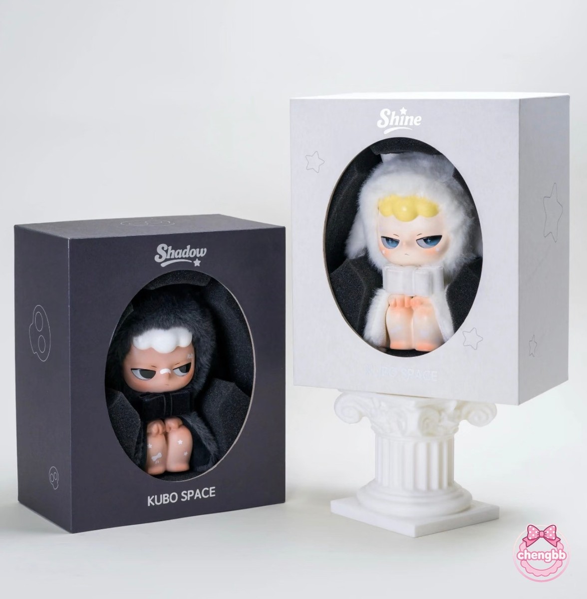 POPMART KUBO Shine ぬいぐるみペンダント AUTHENTIC KUBO SPACE KUBO VINYL AND PLUSH SHINE AND SHADOW FIGURE