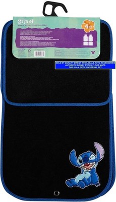 4 LILO & STITCH DISNEY Carpet Floor Mats      Universal Fits ANY CAR SUV GIFT
