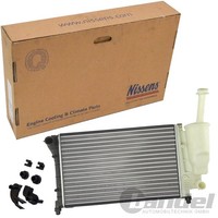 Nissens KÜHler MotorkÜHlung Passend FüR Fiat Panda Kasten SchrÄGheck 1.1 - 1.4