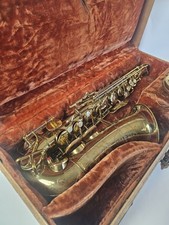 1950s BUESCHER400 Alto Sax Top Hat and Cane V...