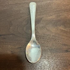 AS FOUND, Vintage SILVER PLATED TEA SPOON MARKED RITZ CARLTON