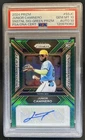 2024 Prizm Junior Caminero Sensational Signatures RC Green Auto #SS-JC PSA 10