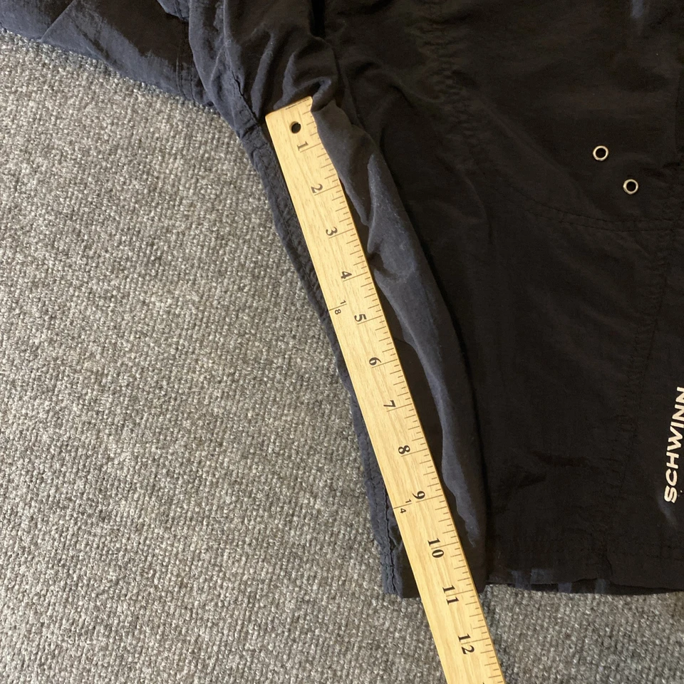 Schwinn Nylon Biking Shorts Mens Large Black Padded Pockets Drawstring Cycling - Image 4 of 4