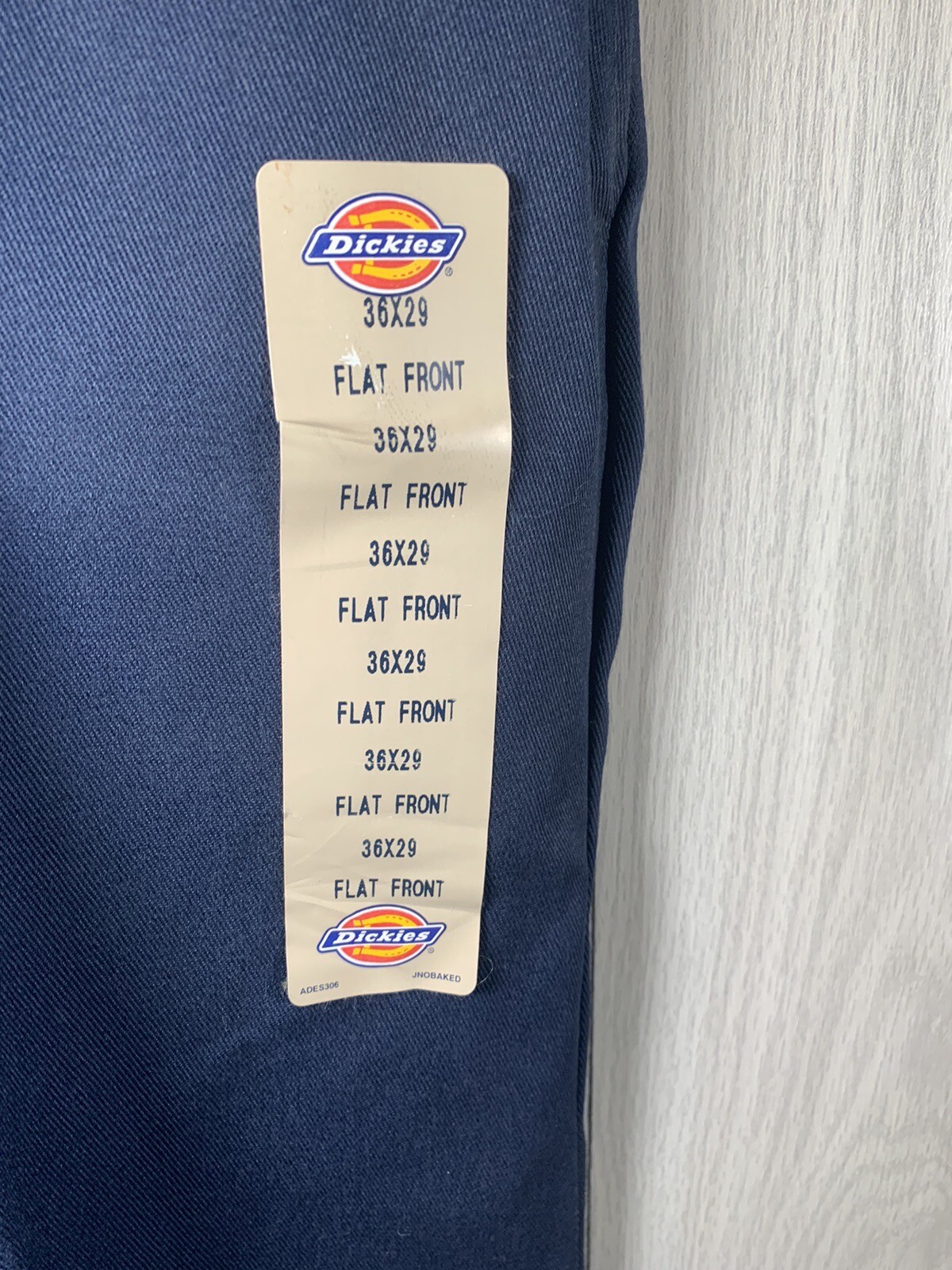 Dickies Men's Work Pants 36x29 Navy Blue 874 Original Fit Poly/Cotton