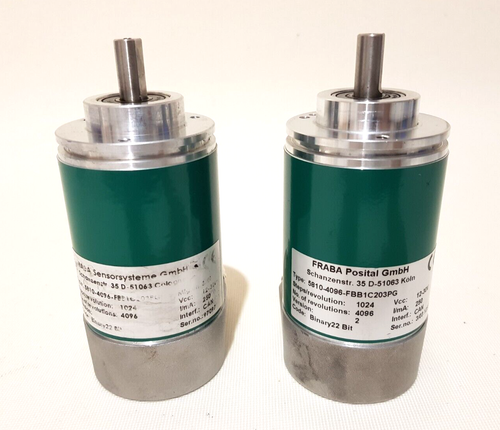 FRABA Rotary Encoder Posital Gmbh 5810-4096-FBB1C203PG 1Pcs /B6 /35