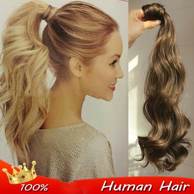 16-034-24-034-Wavy-Style-Wrap-Around-high-Ponytail-Clip-In-Real-Human-Hair-Extension