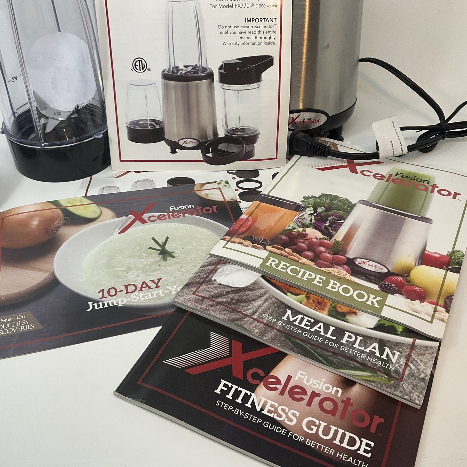 Fusion Xcelerator Smoothie Shake Blender 1000W Model FX770
