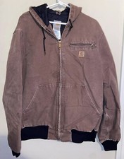 Carhartt Detroit Jacket Men s Large J227 CHT Vintage Brown 90 s Workwear