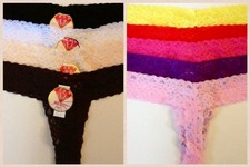 LACE THONGS SIZES S/M/L NWT