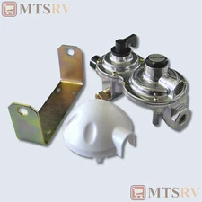 ENERCO High Capacity 400,000 BTU 2-Stage Auto Changeover LP Regulator Kit - NEW 