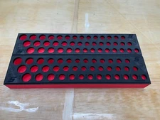 Snap-on Tools 2pc FOAM ORGANIZER TRAY for 1/4" Drive METRIC SAE Sockets Sets