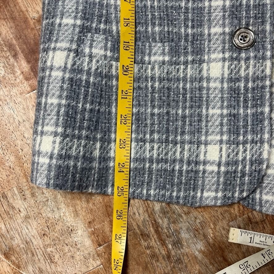 Pendleton Wool Plaid Suit Jacket Blazer Womens M … - image 10