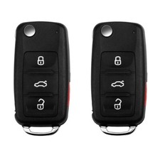 2 Replacement For Volkswagen 2010-2014 Remote Flip Key Fob Nbg010180t 5k0837202r