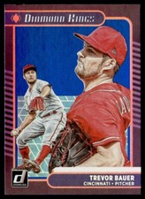 2021 Donruss Holo Blue Trevor Bauer Cincinnati Reds #23