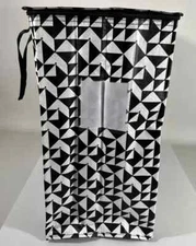 KNALLA Shopping Bag/Tote  12 Gallons Black White 00473693