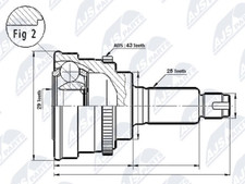 Joints Suzuki SWIFT