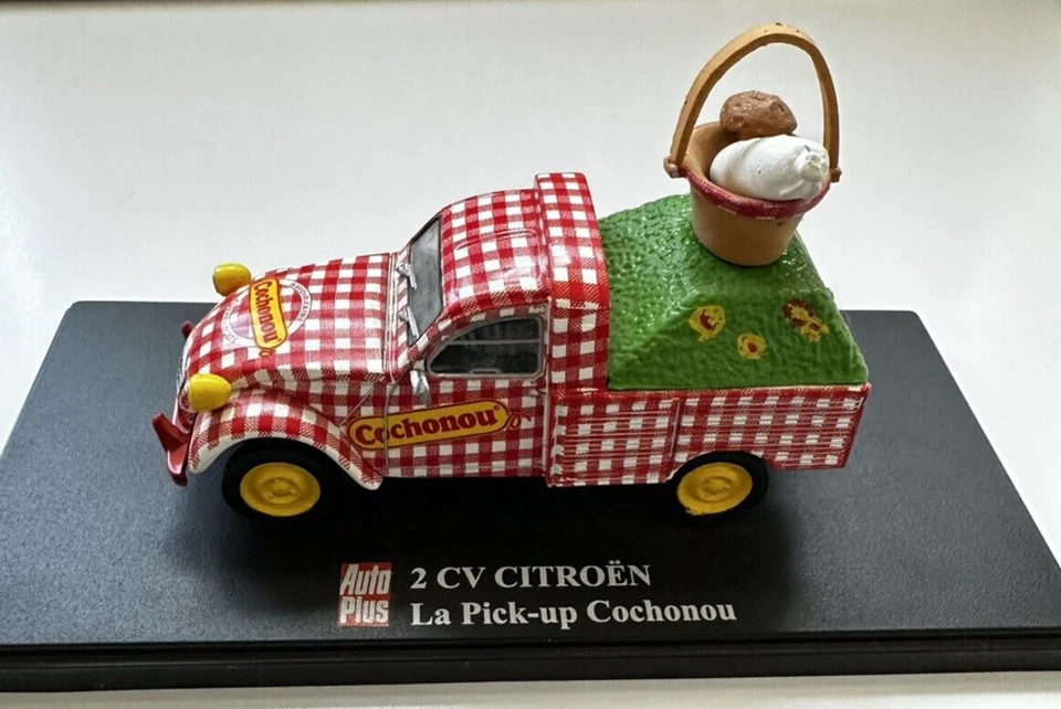 Pick-up Citroen 2CV La Cochonnou diecast 1:43 limitado coleccionista hecho en China Foto 3 de 4