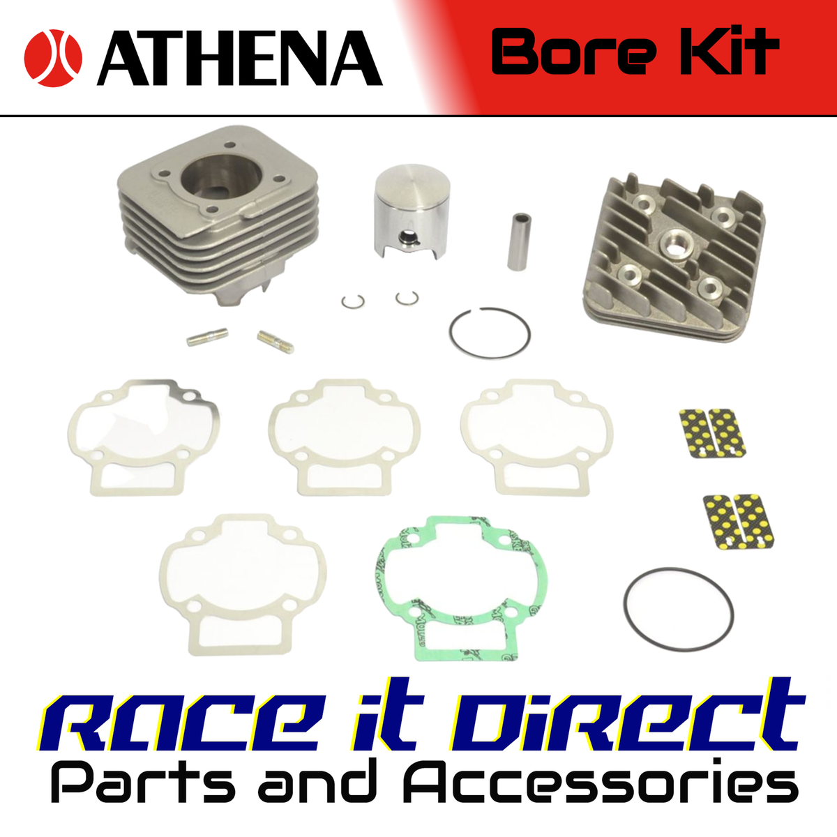 Big Bore Kit For Piaggio NRG MC3 AIR 50 2001-2004 Piston - Main Image