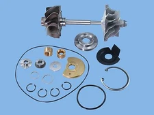 For Borg Warner S363 S300SX-E 8780 S300S Turbo Wheel & Shaft & Upgraded 360° Kit