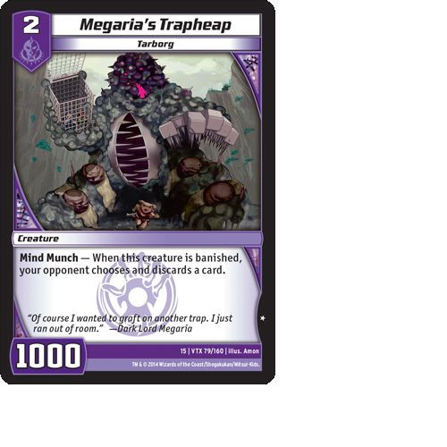 Kaijudo X3 MEGARIA'S TRAPHEAP Common #79/160 15VTX (Playset