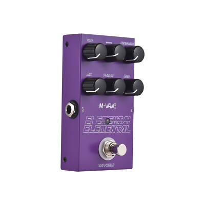 M-VAVE Electric Guitar ELEMENTAL Delay Effect Pedal 9 Delay Effects Type U5N5